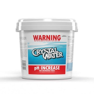 CRYSTAL WATER PH INCREASE