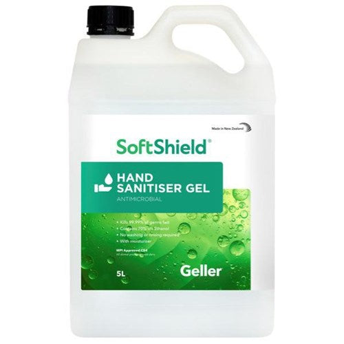 SOFTSHIELD HAND SANITISER GEL 5L