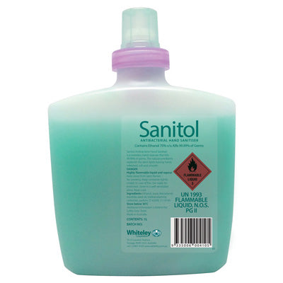 WHITELEYS SANITOL ANTIBACTERIAL GEL