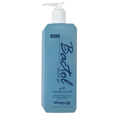 WHITELEYS BACTOL ALCHOL HAND SANITISER GEL