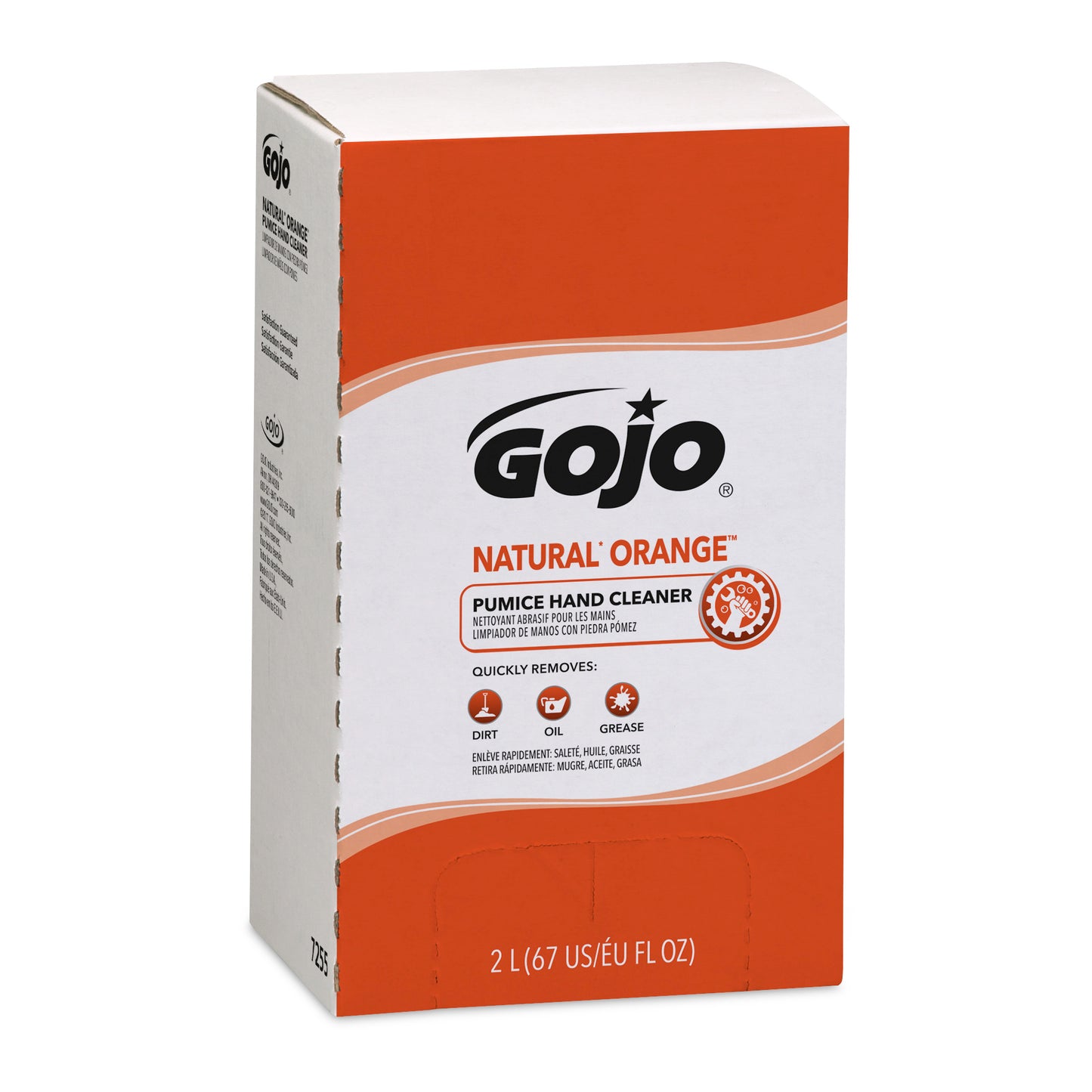 GOJO TDX NATURAL ORANGE PUMICE HAND CLEANER REFILL | 2L