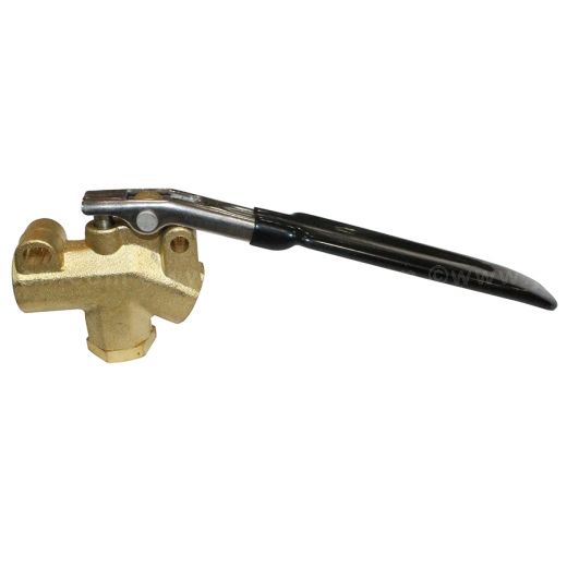 CARPET WAND BRASS TRIGGER VALVE ANGLED