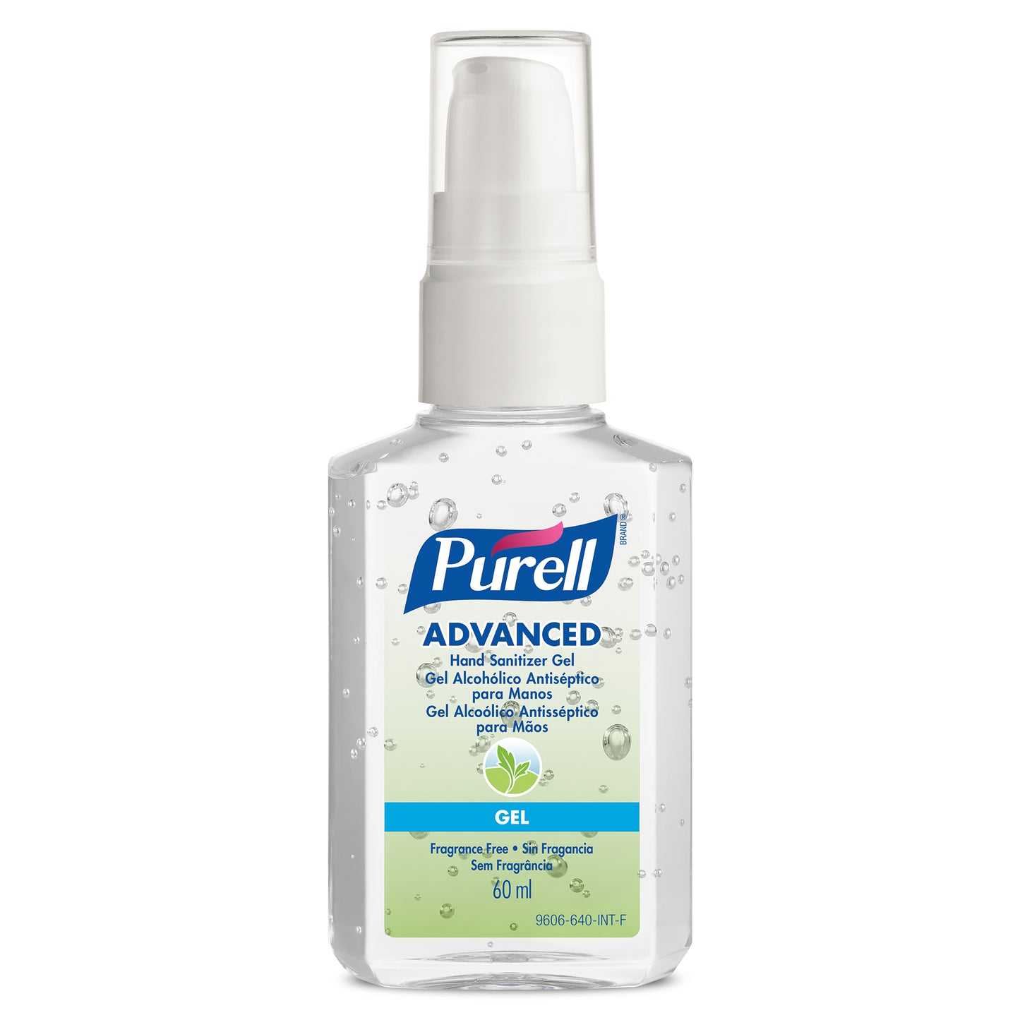 PURELL ADVANCED HAND SANITIZE GEL PUMP BOTTLE