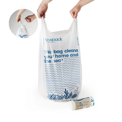 ECOPAK 36L OCEAN PLASTIC BIN LINER