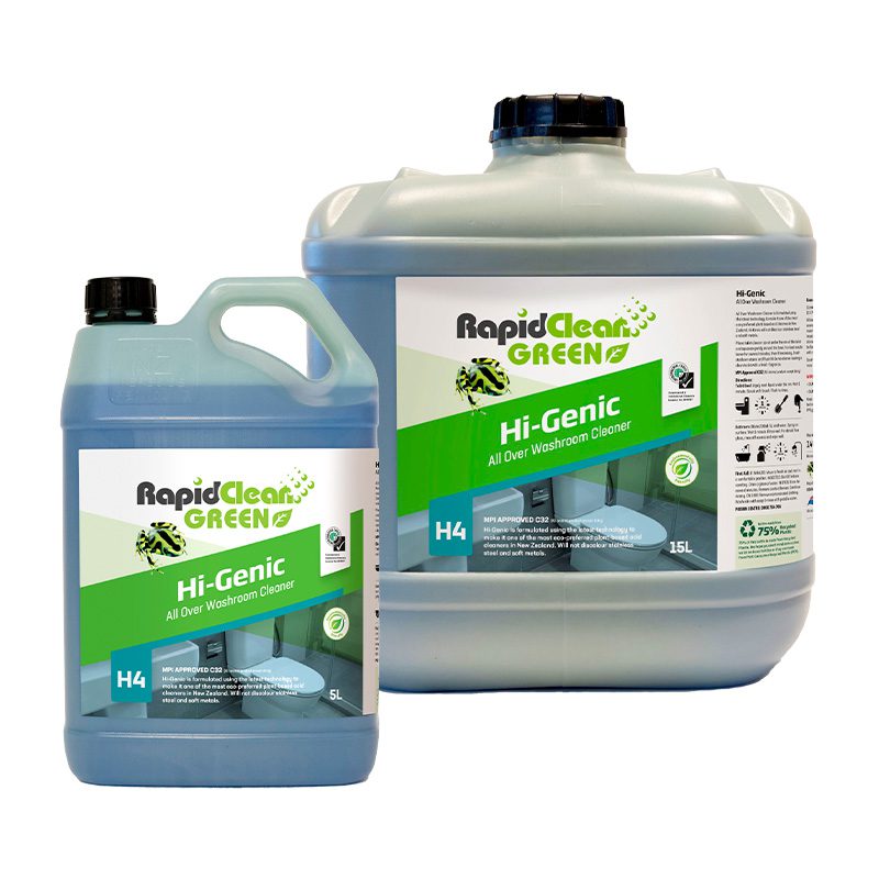 RAPID CLEAN GREEN HI-GENIC ALL OVER WASHROOM CLEANER