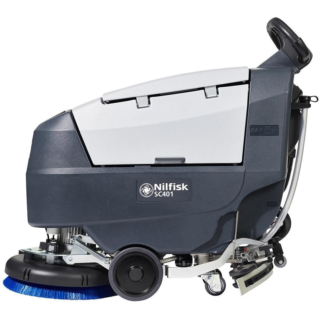 NILFISK SC401 MID SIZED WALK BEHIND SCRUBBER