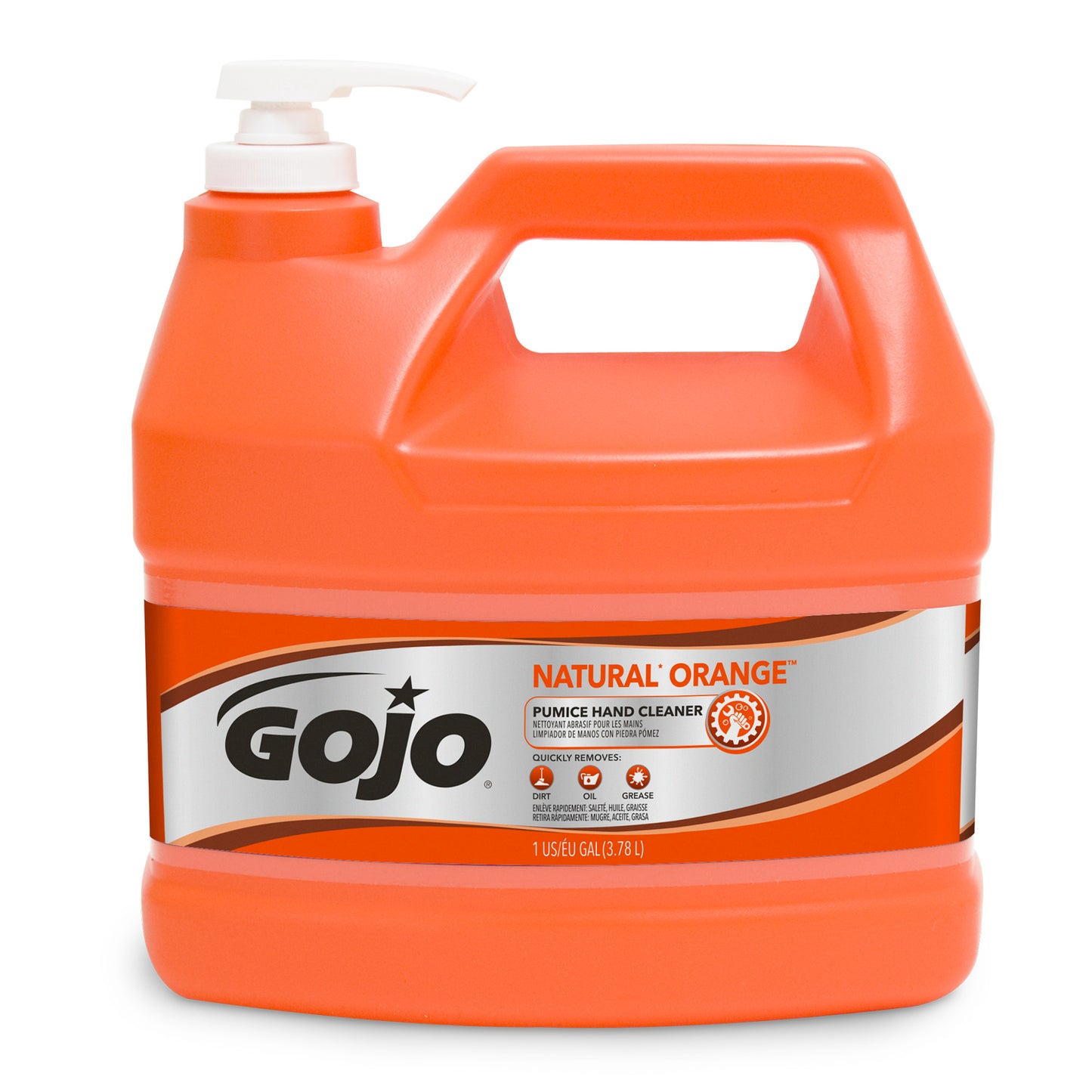 GOJO NATURAL ORANGE PUMICE HAND CLEANER | 3.78L