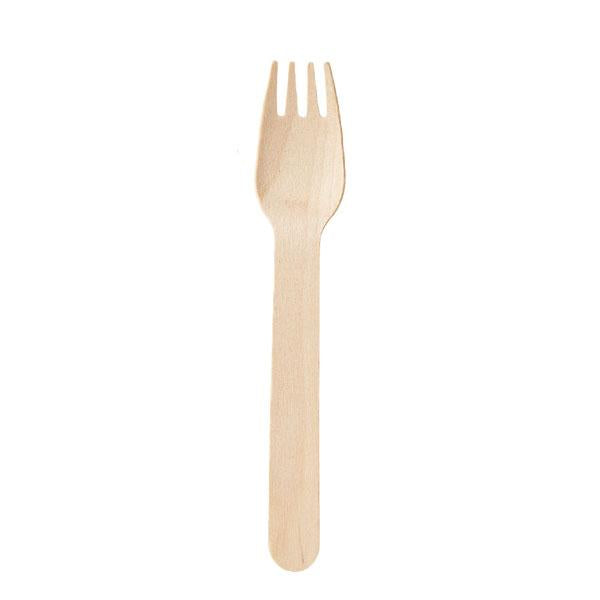 HUHTAMAKI WOODEN FORK