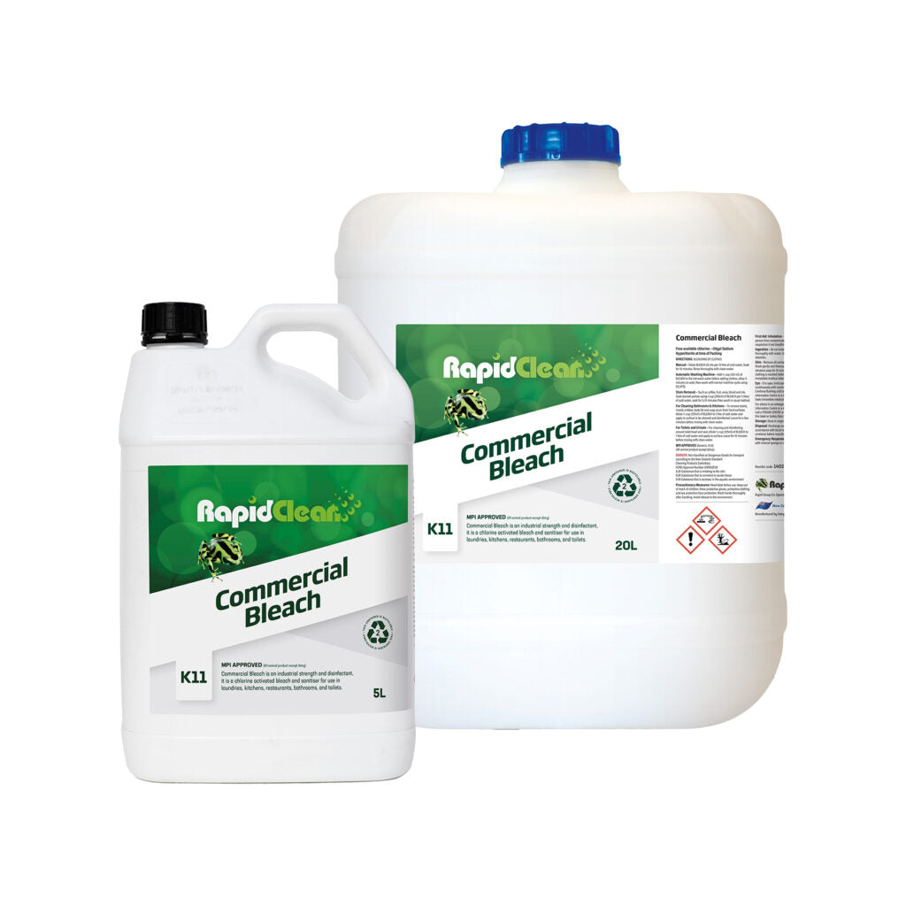 RAPIDCLEAN COMMERCIAL BLEACH 4%