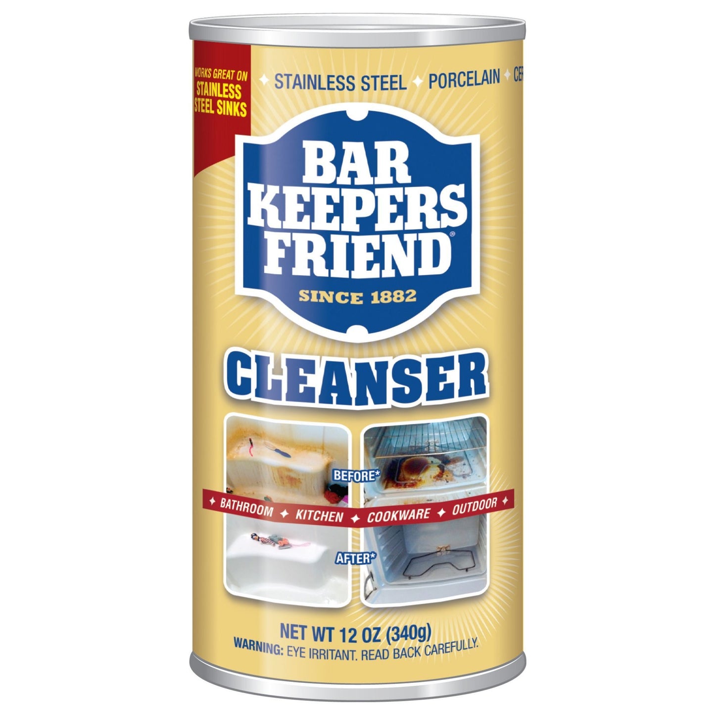 BAR KEEPERS FRIEND CLEANSER POWDER