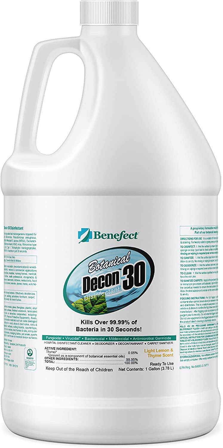 BENEFECT DECON30 DISINFECTANT